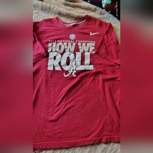 Nike 2012 National Championship Alabama T-shirt